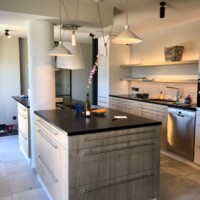 Cuisine dans ancienne Chapelle