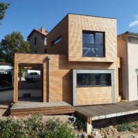 Extension Ossature Bois Made with Lofoten