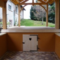 Abris voiture et auvent terrasse Lofoten