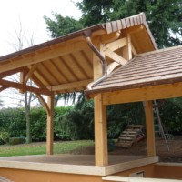 Abris voiture et auvent terrasse Lofoten