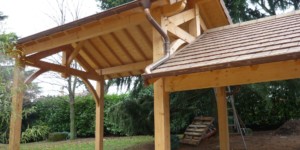 Abris voiture et auvent terrasse Lofoten