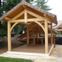 Abris voiture et auvent terrasse Lofoten