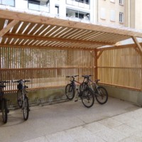 Auvent pour vélos