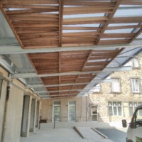 Brise soleil en bois