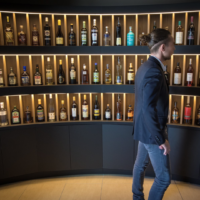 Cave à vin made with Lofoten