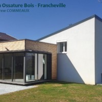 Lofoten Extension Bois Couverture EPDM Architecte Anne COMMEAUX