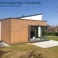 Lofoten Extension Bois Couverture EPDM Architecte Anne COMMEAUX