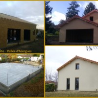 Maison Ossature Bois Enduite made with Lofoten