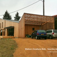 Maison Ossature Bois Soucieu Lofoten Architecte Damien GALLET
