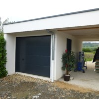 Maison Ossature Bois enduite