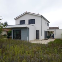 Maison Ossature Bois enduite