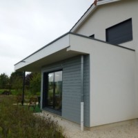 Maison Ossature Bois enduite