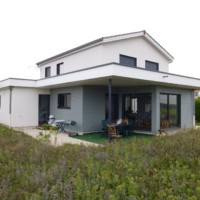 Maison Ossature Bois enduite