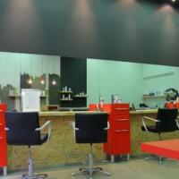 Salon de coiffure made with Lofoten