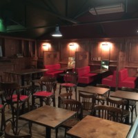 Red House Pub made with Lofoten