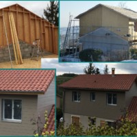 Surélévation Lofoten toiture Tuiles Bardage panneaux