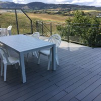 Terrasse en lames composite