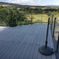 Terrasse en lames composite