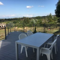 Terrasse en lames composite