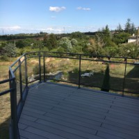 Terrasse en lames composite