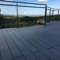 Terrasse en lames composite