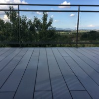 Terrasse en lames composite