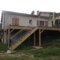 Terrasse Bois Lofoten