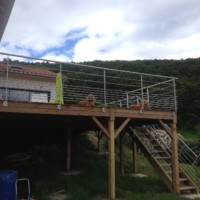 Terrasse Bois Lofoten