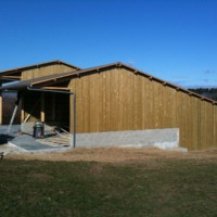 Bâtiment agricole - stabule - made with Lofoten Construction