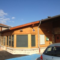 Office du tourisme en Ossature Bois