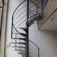 Escaliers Bois Métal Lofoten