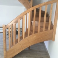 Escaliers en chêne made by Lofoten
