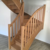 Escaliers en chêne made by Lofoten