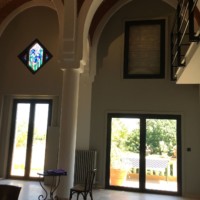 Menuiseries aluminium Réhabilitation Ancienne Chapelle