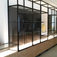 Vitrines musée Chatillon